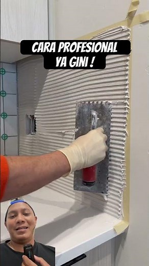 How to install wall tiles professionally #construction #carpentry #shorts #diy #craft