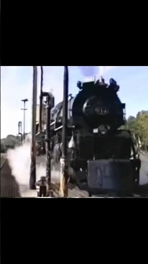 C&O #614 with a Reading 6 Chime whistle #train #railroad #railway #railfan #steamtrain