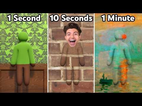 10 Second vs 1 Minute vs 10 Minute Hiding Spots (Meccha Chameleon)