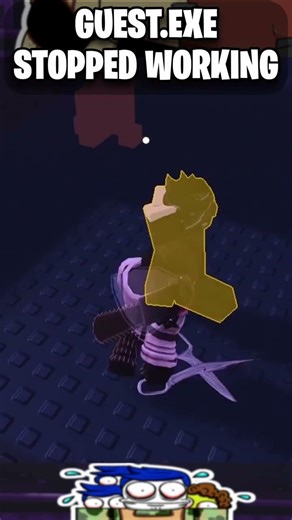 GUEST.EXE Stopped Working #roblox #forsaken #forsakenroblox #robloxedit #fyp #shorts #robloxshorts
