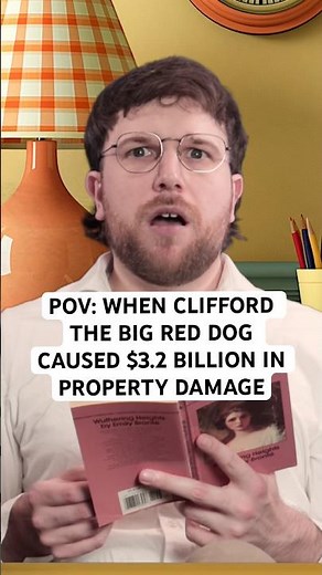 POV: when Clifford the Big Red Dog caused $3.2 billion in property damage #clifford #funny #pbs