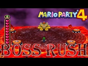 Mario Party 4 - Boss Rush (All Story Minigames, No Damage)