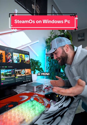 Testing SteamOS on a Windows PC
