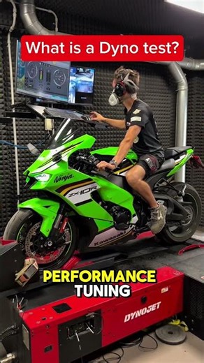 How a Motorcycle Dyno Works! #engineering #motorcycle #shorts