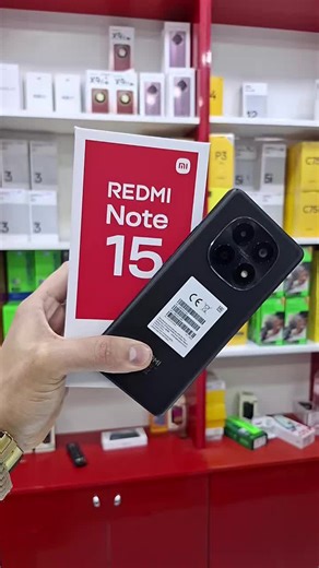 Raba_Phone on Instagram‎: "Redmi note 15🔥🫣🔨 ⚙️- المعالج: معالج MediaTek Helio G100 Ultra 💾- رام: 6 أو 8 جيجابايت. - تخزين داخلي: 128 أو 256 أو 512 جيجابايت، مع دعم لتوسيع التخزين عبر بطاقة microSD. 📱- كاميرا خلفية رئيسية بدقة 108 ميجابكسل. 📸- كاميرا أمامية بدقة 20 ميجابكسل. 🔋- البطارية: بطارية بسعة 6000 ملي أمبير، تدعم 🔌 الشحن السريع بقوة 33 واط - نظام التشغيل: أندرويد 15 مع واجهة HyperOS 2. 🌊- مقاومة الماء والغبار: IP64. __________