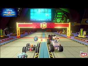 Disney Infinity 3.0 Monsters Mayhem Toy Box Speedway gameplay