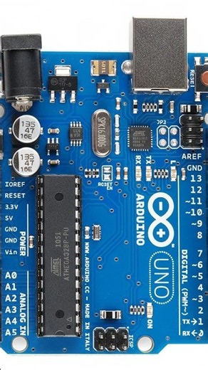 Arduino Uno Ke All Parts 🤖⚡ | 3D Animation Se Samjho! #short