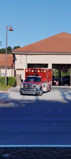 FCFR *Spare* Rescue 55 Responding code 3 Read description #flaglercounty #Spare #ambulance
