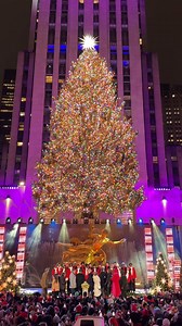 12M views · 687K reactions | The 2023 Rockefeller Center Christmas Tree is officially lit  | Rockefeller Center | Facebook