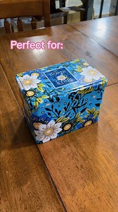 Complete your Flower Letters Story with a matching Floral Tin in #theflowerletters | The Flower Letters