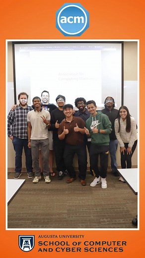 This week, the Association for Computing Machinery (ACM) announced its new leadership team — and we are SO proud! ✨ These students continue to raise the bar through innovation, collaboration, and a true passion for computing. We’re incredibly grateful for the work they’ve already done, and we cannot wait to see what’s next under this new leadership team. | Augusta University School of Computer and Cyber Sciences | Facebook