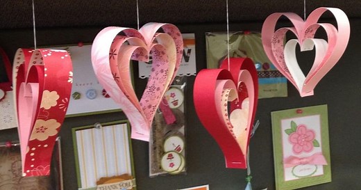 How to Make Paper Strip Hearts Step by Step