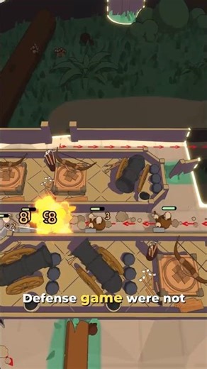 Build TOWERS in various SHAPES #gaming #towerdefense