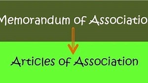 Difference between Memorandum of Association and Articles of Association