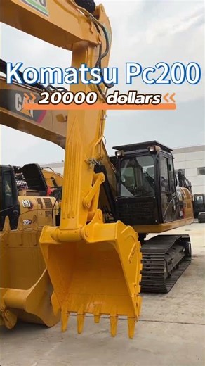 komatsu pc200 #usedexcavators