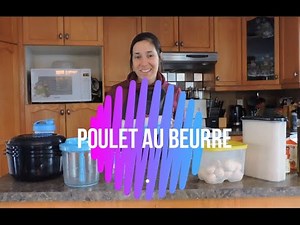Poulet au beurre dans la Tupperondes de Tupperware