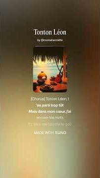 Tonton Léon - Reggae zouk riddim tropical vibes