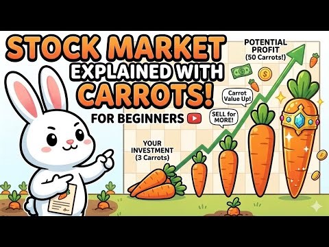 Stock Market Explained With Carrots — For Beginners