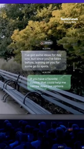 Watch Mark Zuckerberg reveal the Meta Ray-Ban Display, which feature a high-res display, and a neural band that controls actions like texting or selecting apps through "barely perceptible muscle movements." | TechCrunch