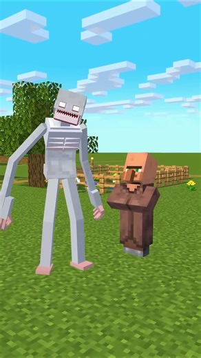 Shy Guy Vs Villager in Minecraft #shorts