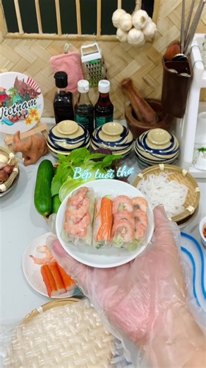 #ancungtiktok #streetfood #springrolls #xuhuong #minivlog