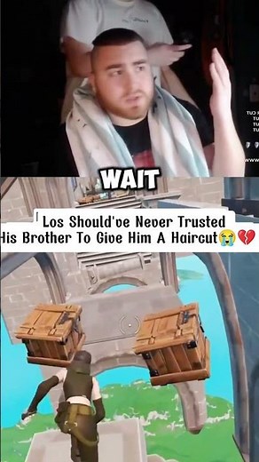 Los Should've Never Trusted His Brother To Give Him A Haircut😭💔💀#lospollostv #clips #memes #trending