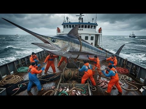 How Fishermen Make $480,000 in 7 Days Giant Swordfish Deep-Sea Fishing | Deep Sea Creatures