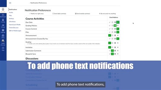 Don't miss a thing! Learn how to turn on and customize notifications for your Canvas account so you stay up to date all semester. Canvas is the online learning platform you will use for your classes this fall 🍂 | Sacramento City College (Official)