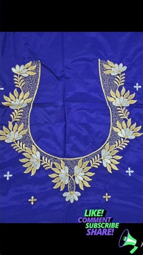 New Model Computer Work Blouse Designs || Beautiful & Trendy #embroidery