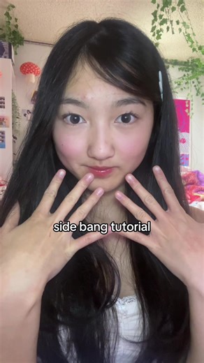 Side bang tutorial! #sidebangs #hairstyle #hairstyletutorial #hairinspo #hairstyleideas