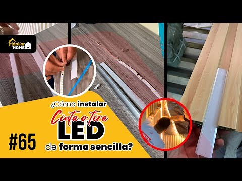 Cómo instalar cintas Led