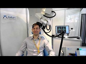 Simulation of motor cortex mapping with the Axilum Robotics' TMS-Robot