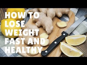 How to Lose weight fast and healthy with Homemade Ginger Syrup