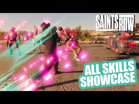 Saints Row - All Skills Showcase
