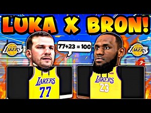 LeBron And Luka Takeover Hoopz Basketball 😎