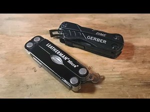 Leatherman Micra VS Gerber Dime multitool review