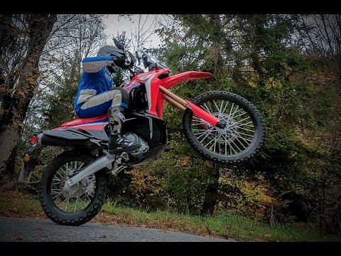 Honda CRF 300 L Rally - Review of the stock tires IRC trails GP