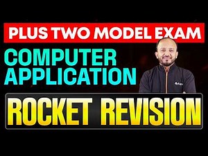 Plus Two Computer application Rocket revision | Eduport Plus Two