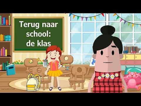 Hoe ziet jouw klas er uit? - Terug naar school - De eerste schooldag - educatief kinderfilmpje👧🚩🐻🎠📘
