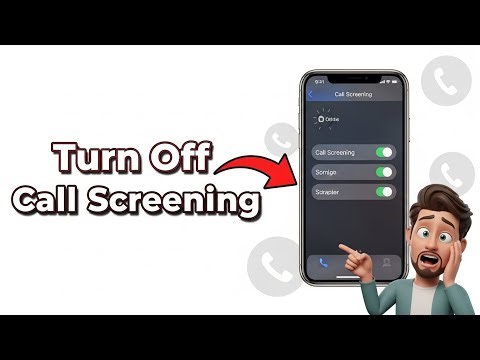 How to Turn Off Call Screening Feature on iPhone iOS 26?