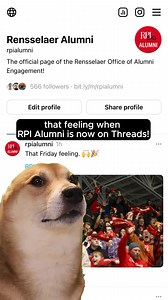 Check us out with the link in bio! #threads #rpi #rpialumni #rpi200 | RPI Alumni