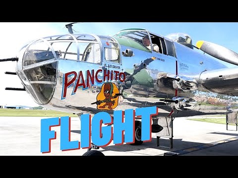 B-25 Mitchell "Panchito" Flight - WW2 Weekend 2022 - MAAM- Reading, PA