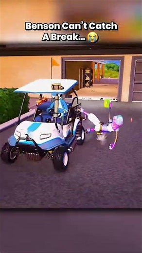 Benson Can’t Catch A Break 😭 #fortnite #gaming #shorts #foryou