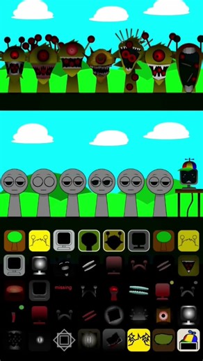 Sprunki Incredibox🔥 Mr Computer🖥 vs Simon😸 Battle song🎹🎼 #sprunki #incredibox #gaming #oc #shorts