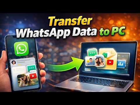 How to Transfer WhatsApp Data to PC | Backup Chats, Photos & Videos in Minutes!