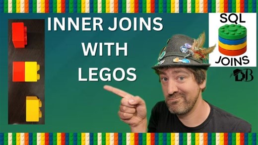 SQL INNER JOIN Explained with Legos | Jared Kuehn, MVP