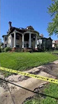 House In Historic Area Burns