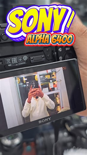 Afzan Shaikh on Instagram: "The Sony Alpha 6400 is a mirrorless camera featuring a 24.2-megapixel & Exmor CMOS sensor. Key specifications include 12: • Image Sensor: APS-C type (23.5 x 15.6 mm) with 25 million total pixels and 24.2 million effective pixels. • Lens Mount: & E-mount compatible with Sony E-mount lenses. • Display: 2.95-inch (7.5 cm) wide-type TFT monitor with 921,600 dots and touch panel functionality. • Viewfinder: 1.0 cm (0.39-type) electronic viewfinder with 2,359,296 dots and a
