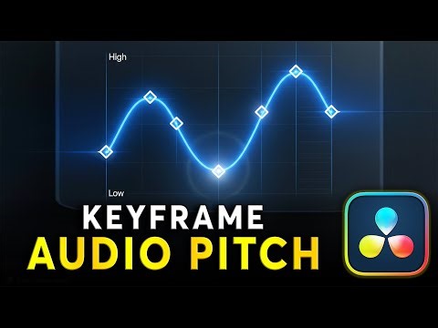 Keyframe Pitch / Pitch Automation | Davinci Resolve Tutorial