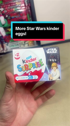 More Star Wars kinder eggs #starwars #kinderegg #kindersurpriseeggs #toys #surprisetoy